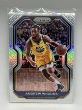 2020-21 Panini Prizm NBA Silver Prizm 132 Andrew Wiggins Golden State Warriors - £2.28 GBP