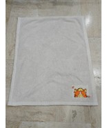 Disney Baby Tigger Baby Blanket Cream Sherpa Fleece Orange Ladybugs Peek... - $474.98 MXN