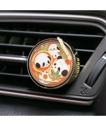 Panda Hot Pot Car Fragrance Outlet Perfume Decoration - £16.22 GBP