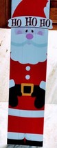 Wood Christmas Hanging Wall  Santa Decor. “Ho Ho Ho”. 23 inches. - $21.87