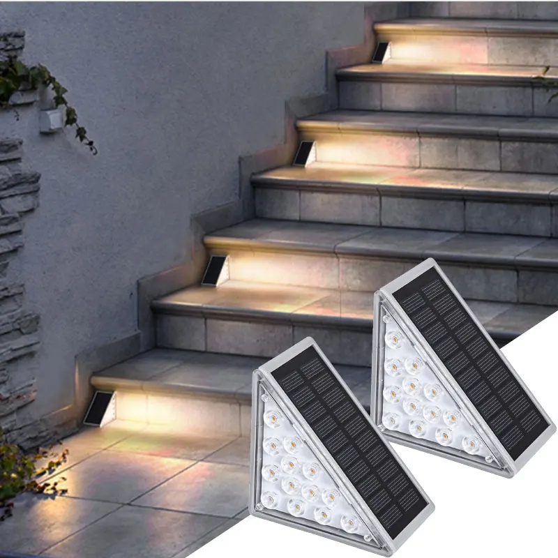 13 LED Solar Wall Light Outdoor Lamps Waterproof Outdoor Garden Decoration for F - £71.75 GBP