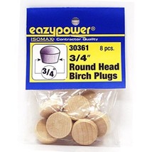 Eazypower 30361 3/4&quot; Round Head Plugs (8 Piece) - €23,45 EUR