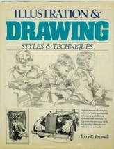 ILLUSTRATION &amp; DRAWING STYLES &amp; TECHNIQUES By Terry R. Presnall - Hardcover - £8.52 GBP