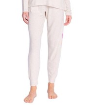 Insomniax Womens Butter Jersey Jogger Pajama Pants Color Oatmeal Size Large - £34.57 GBP