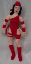 Marvel Comics Daredevil ELEKTRA 9" Plush Stuffed Animal TOY - $16.34