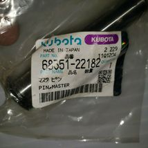 Kubota: PIN, MASTER, Part # 68351-22182 - £39.96 GBP