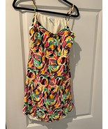 Women&#39;s Nine West Crosshatch Flutter Waist Dress Size Large - $484.30 MXN
