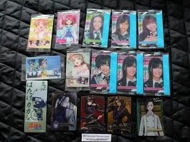 Lots of 15 Japan Anime Cards (Zerochan, Kotari, Naruto, Wonderland) AKB48 Cards - £27.12 GBP