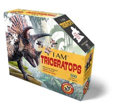 Madd Capp TRICERATOPS 100 Piece Jigsaw Puzzle For Ages 9+ - 4015 - Unique Animal - £12.92 GBP