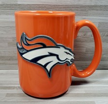 Great American Products Orange Denver Broncos 12 oz. Coffee Mug Cup - £11.39 GBP