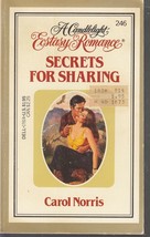 Norris, Carol - Secrets For Sharing - Candlelight Ecstasy Romance - # 246 - £1.56 GBP