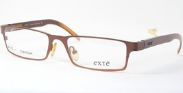 EXTE EX50 7C1 Brown RARE EYEGLASSES GLASSES TITANIUM FRAME 51-17-135mm I... - £149.00 GBP