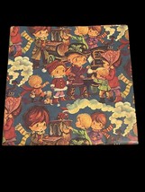 NEW VTG 70s Christmas Wrapping Paper Sheet Precious Moments Flat Wrap 30... - $269.74 MXN