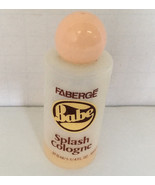 Vintage retro  faberge Babe splash cologne plastic bottle vanity decor - $22.07