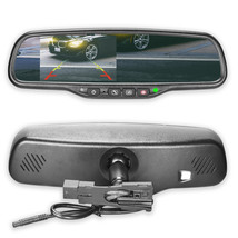 Rearview Mirror Universal Fit with 4.3&quot; Ultra Bright LCD and OnStar Buttons - $154.79