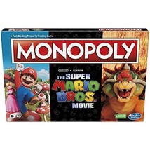 Monopoly The Super Mario Bros. Movie Edition Family Board Game Ages 8 + NEW - £27.66 GBP