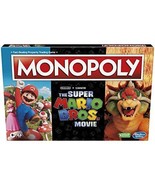 Monopoly The Super Mario Bros. Movie Edition Family Board Game Ages 8 + NEW - £27.22 GBP