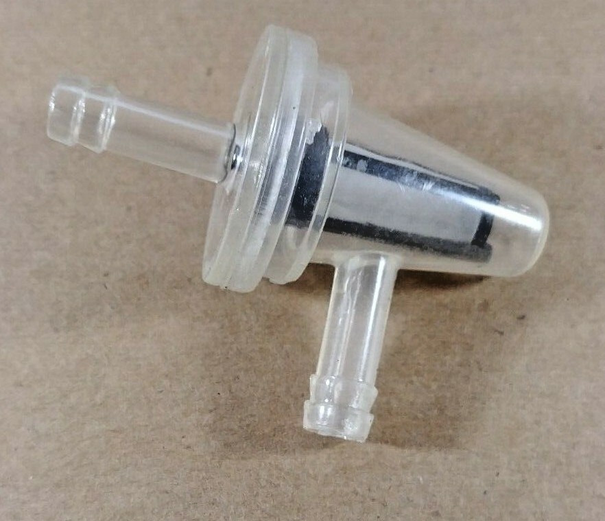 New 90 Degree FUEL FILTER Nylon Racing Go Kart Briggs Clone Predator Mini  - $7.87