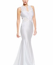 White wedding gown M (US 8 - 10) L (US 12 - 14) - £53.94 GBP