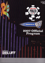 2007 World Series Of Poker Official Program - £15.67 GBP