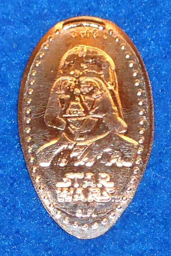 BRAND NEW PHENOMENAL WALT DISNEY GEORGE LUCAS STAR WARS DARTH VADER PENNY TOKEN - $8.75