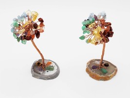 Chakra Crystal Tree ~ Gemstone Tree To Heal And Balance Your Chakras, Reiki Heal - £15.69 GBP