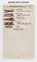 1951 Original Vintage Map Of Worcester Massachusetts Downtown Business Center - £12.56 GBP