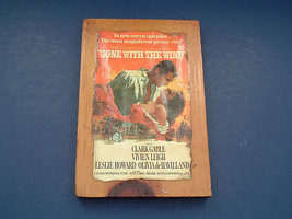 Rustic handmade decoupage  on wood retro small 1976 gone with the wind p... - $226.84 MXN