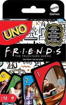 Mattel Games UNO Friends Card Game, Family, Adult and Party Game Night, 2 to 6 P - $14.88