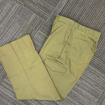 Vintage Boy Scouts of America BSA Olive Green Cargo Pants Size 32 - $559.01 MXN