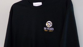 Pittsburgh Penguins 50 Years Adult Embroidered T-Shirt S-6XL, LT-4XLT New - £13.38 GBP+