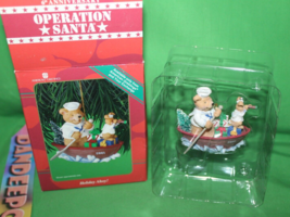American Greetings Operation Santa Holiday Ahoy Military Ornament 2001 6th Anniv - $19.79