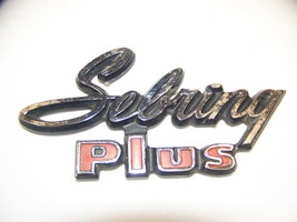 1971 1972 Plymouth Satellite Sebring Plus Emblem Oem #3612863 - £49.32 GBP