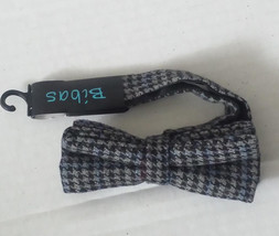 Burman Bibas Bow Tie Ready To Wear Clip On Wool Blend - £15.56 GBP