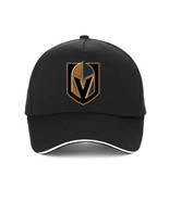 Men&#39;s Vegas Golden Knights Baseball Cap: Fashionable Casual Hat with Str... - £10.44 GBP