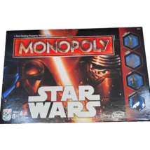 Disney Star Wars Monopoly Game Parker Brothers 2015 The Force Awakens - $19.99