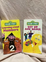 Vintage Sesame Street Vhs Lot Of 2  - £15.56 GBP