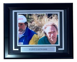 Clint Eastwood Signed Framed 8x10 Photo BAS BH78967 - £1,067.89 GBP