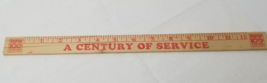 IBEW Local 1439 Ruler Wood Century of Service 1991 Vintage - $11.35