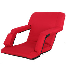 Red Wide Stadium Seats Chairs For Bleachers Benches 5 Reclining Positions - £58.63 GBP