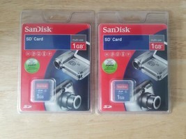 SanDisk SD 1GB SD Memory Card - SD Card - Retail - SDSDB-1024-AW11 ~ New... - £31.54 GBP