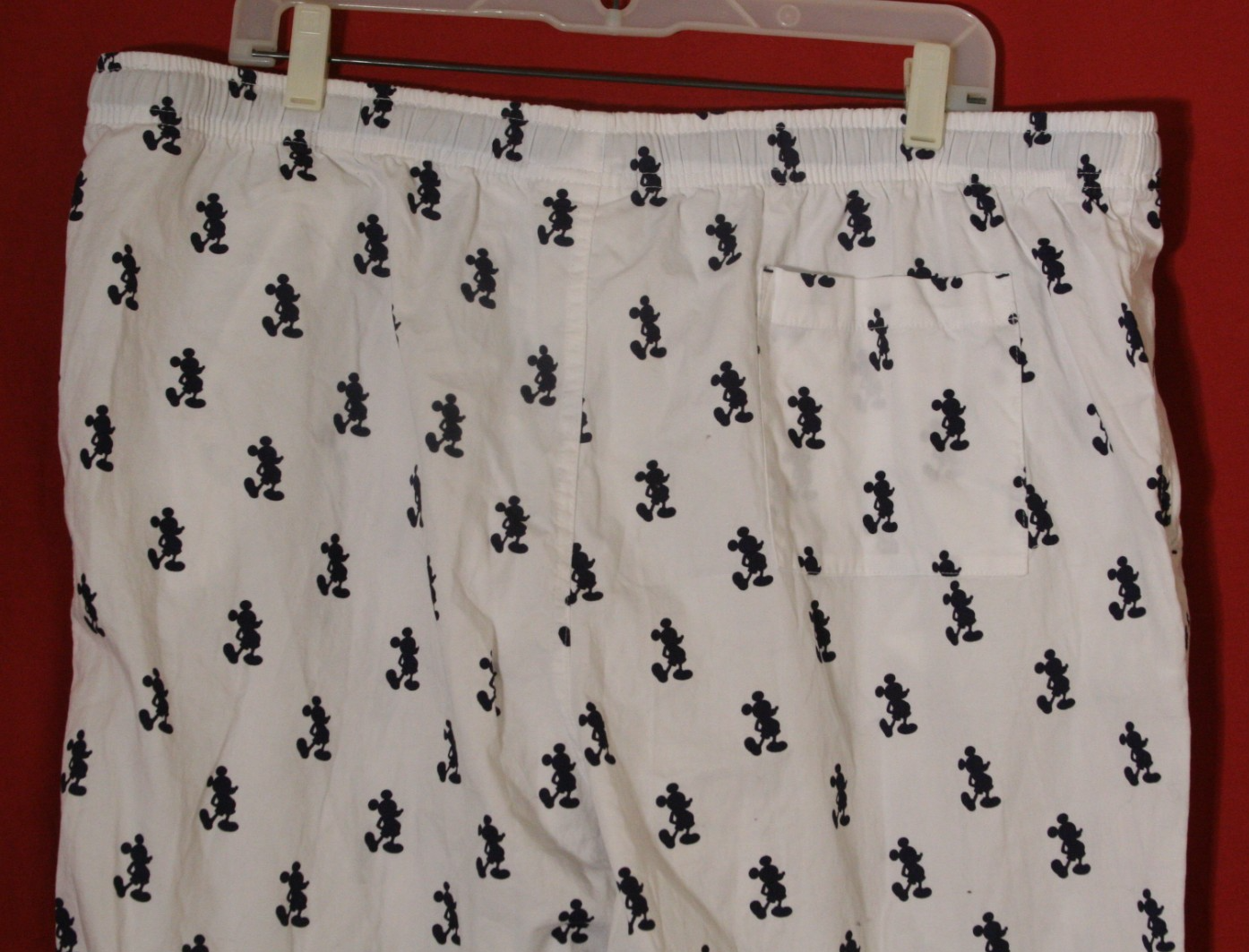 Disney Parks Mickey Mouse Original Pajama Lounge Pants Men's 2XL Authentic White Item image 7
