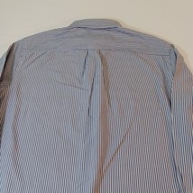 American Eagle Outfitters Classic Fit Men's Blue & White Stripes Shirt Sz Medium image 13