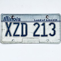  United States Illinois Land of Lincoln Passenger License Plate XZD 213 - €10,23 EUR