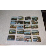 lot of 20 Small SOUVENIR New Hampshire (circa 1930s) postcards set NH - $13.99