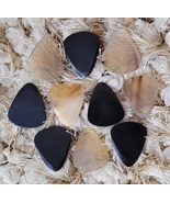Lot of 10 Exotic Real Buffalo Horn Handcrafted Guitar picks plectrums Be... - £19.61 GBP