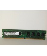 Memory MT8HTF12864AZ-800H1 Micron 1GB RAM 800Mhz DDR2 PC2-6400U HP PN 40... - $7.67