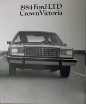 1984 Ford LTD Crown Victoria Brochure - $5.00