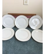 SET OF 2 Lovelace Pattern by Crown Victoria  10 3/8  Dinner Plates - $11.75