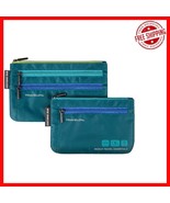 Elegant Travel Essential Set of 2 RFID Shielded Currency &amp; Passport Orga... - $642.26 MXN